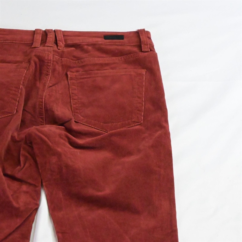 KUT from the Kloth 4 Pumpkin Spice‎ Orange Corduroy Diana Skinny Stretch Pants - Picture 4 of 5